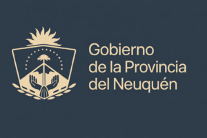 Logo oficial del Gobierno de la Provincia del Neuquén, organismo regulador ambiental en Argentina